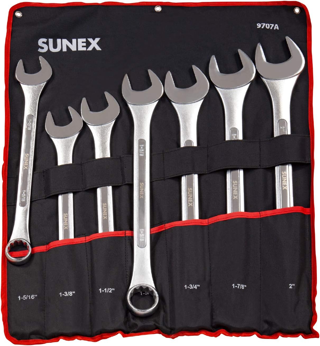Sunex Tools 9707 Jumbo Fractional Combination Wrench Set Review