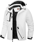 WULFUL Men's Winter Sports Jacket Waterproof for Skiing Adventures