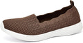 poemlady Women's Slip on Loafer Shoes - Breathable Mesh Ballet Flat