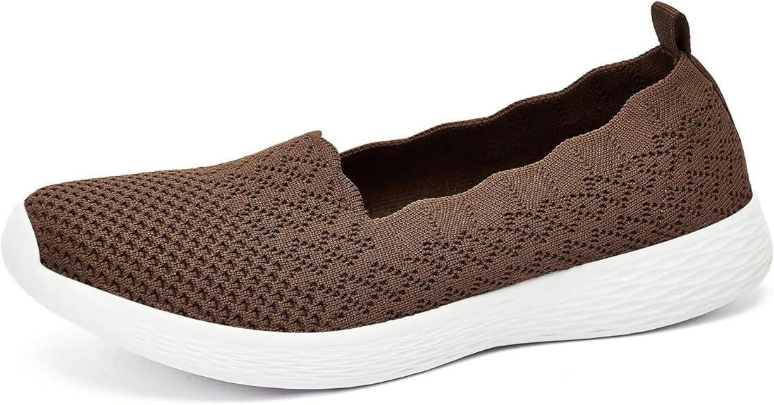 poemlady Women's Slip on Loafer Shoes for Comfort and Style