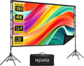 Projector Screen and Stand 120 in Portable Foldable Screen
