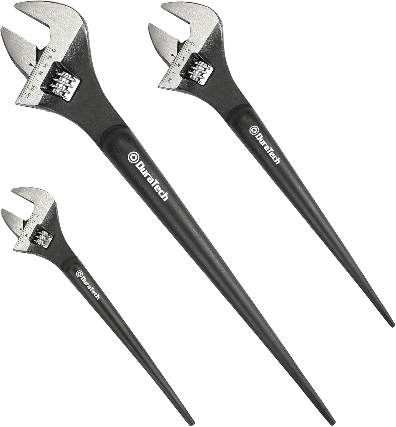 DURATECH Adjustable Construction Spud Wrench Set for Professionals