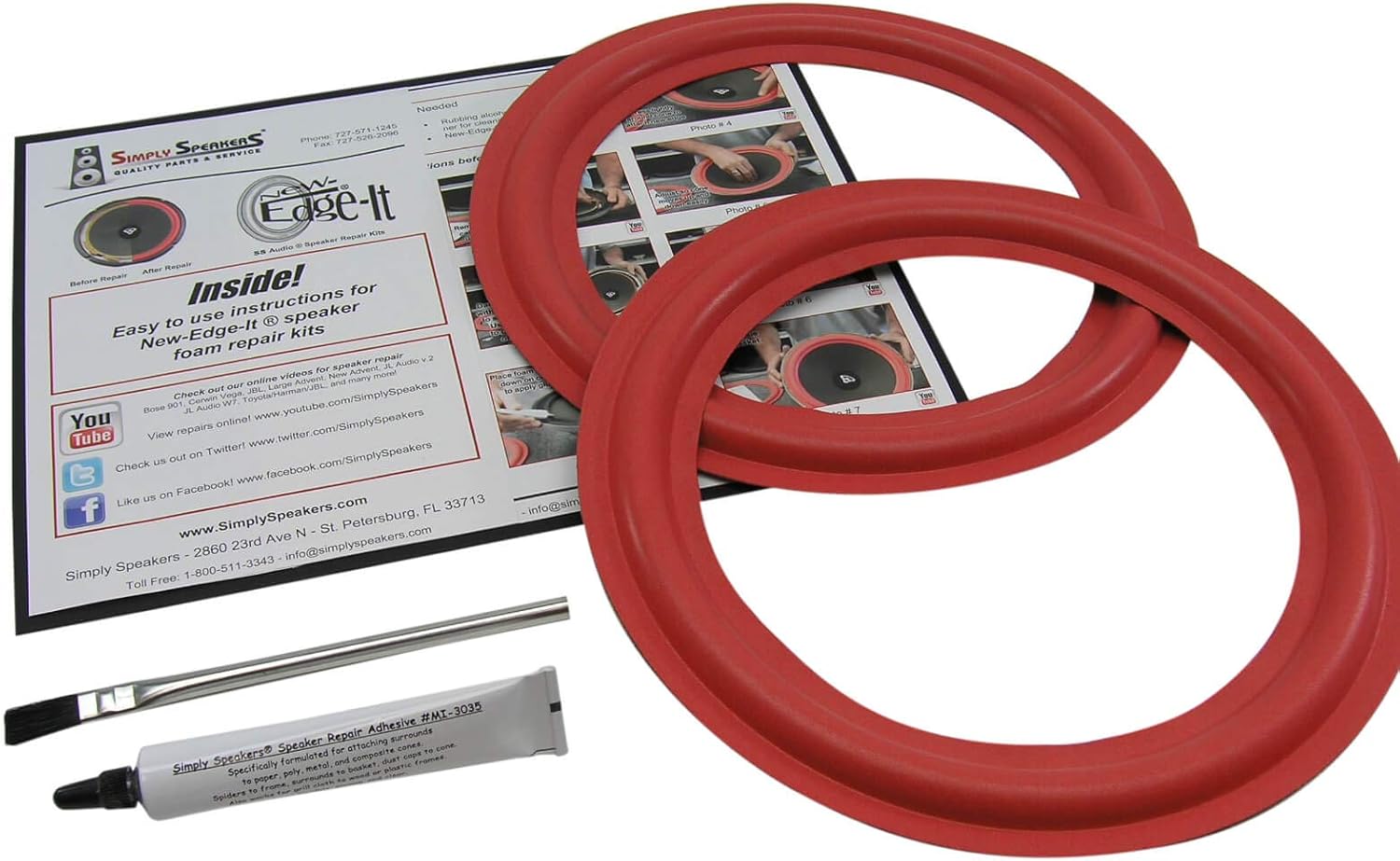 Enhance Sound Quality with 10 Speaker Repair Kit
