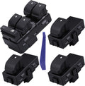 Driver Side Power Window Switch & 3 Passenger Switches - Direct Fit