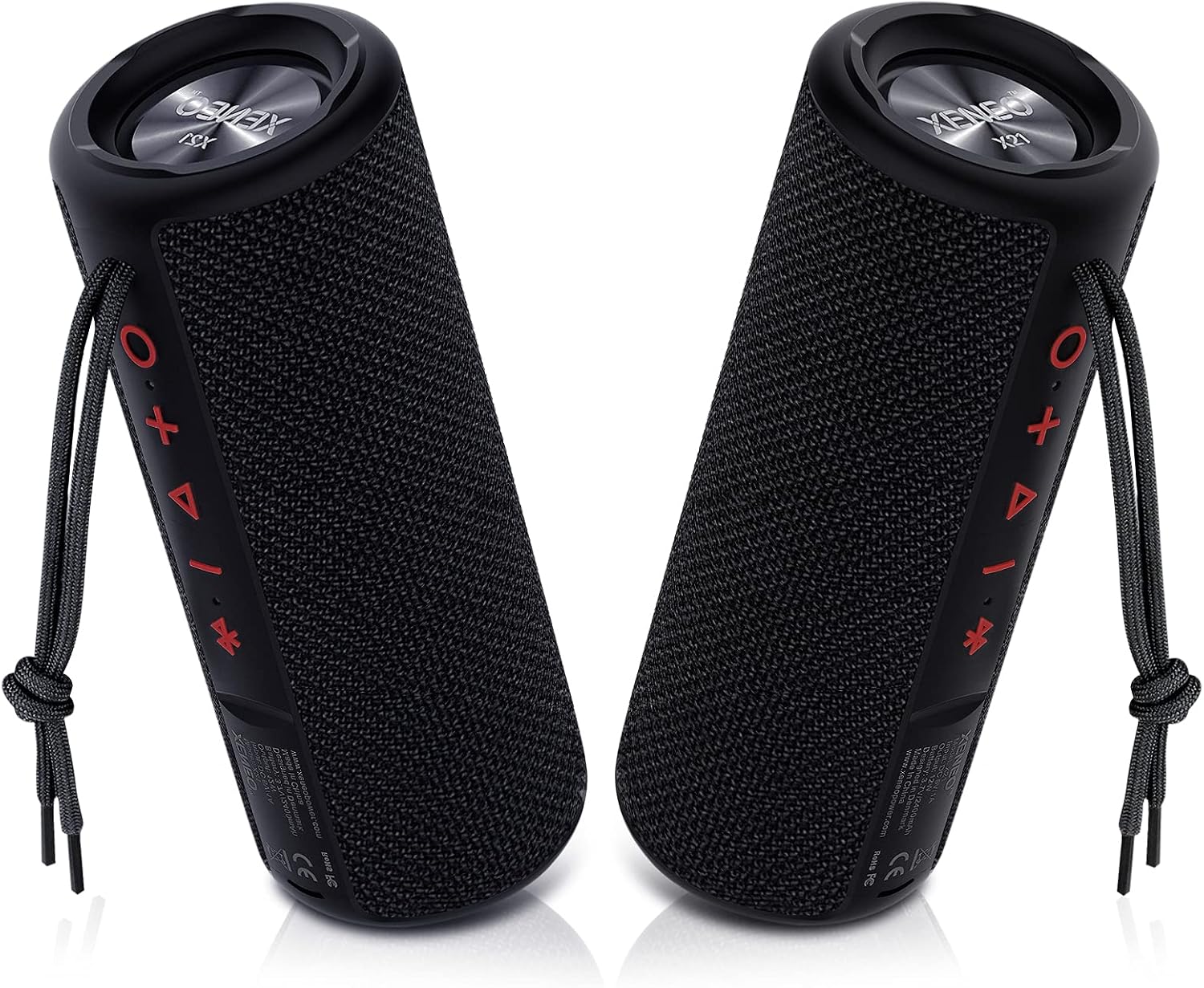 X21 Dual Portable Bluetooth Speakers for Outdoor Adventures