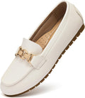 Women's Loafers Comfort Slip-Ons Flat Work Shoes - Cushioned Memory