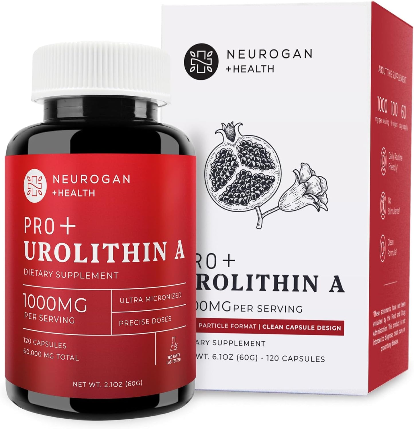 Neurogan Urolithin A PRO Capsules for Advanced Cellular Health