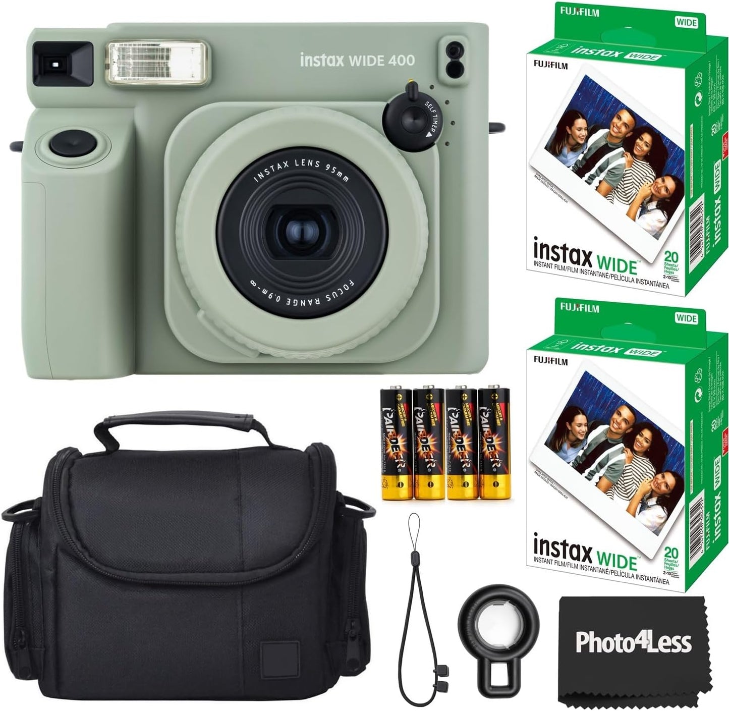 Fujifilm Instax Wide 400 Instant Film Camera Bundle Review