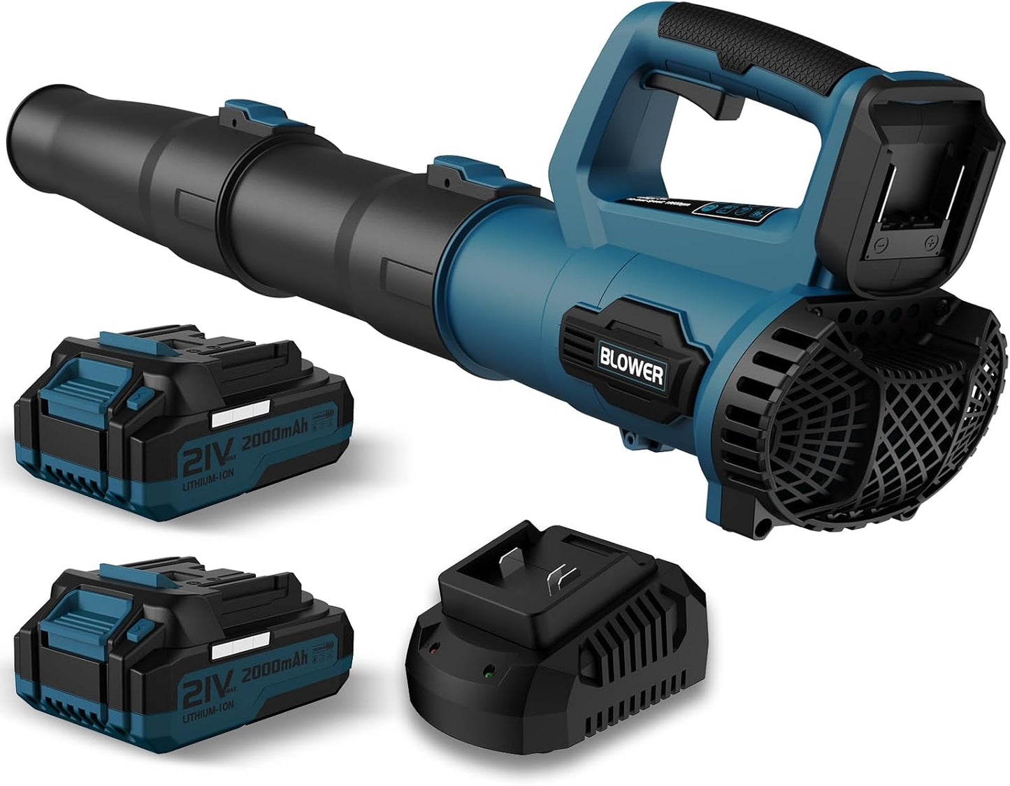 21V Cordless Electric Leaf Blower for Efficient Lawn Care