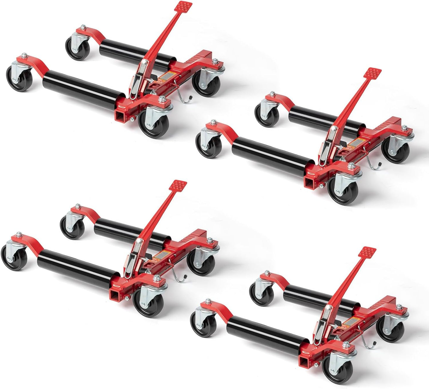 TUFFIOM Car Wheel Dolly Jack Set for Easy Vehicle Movement