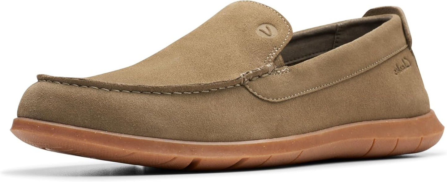 Clarks Mens Flexway Step: Comfy Casual Lightweight Footwear