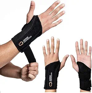 Copper Compression Wrist Brace for Pain Relief and Support