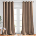 NICETOWN Blackout Curtains 52 by 95 in Cappuccino - Thermal Insulated