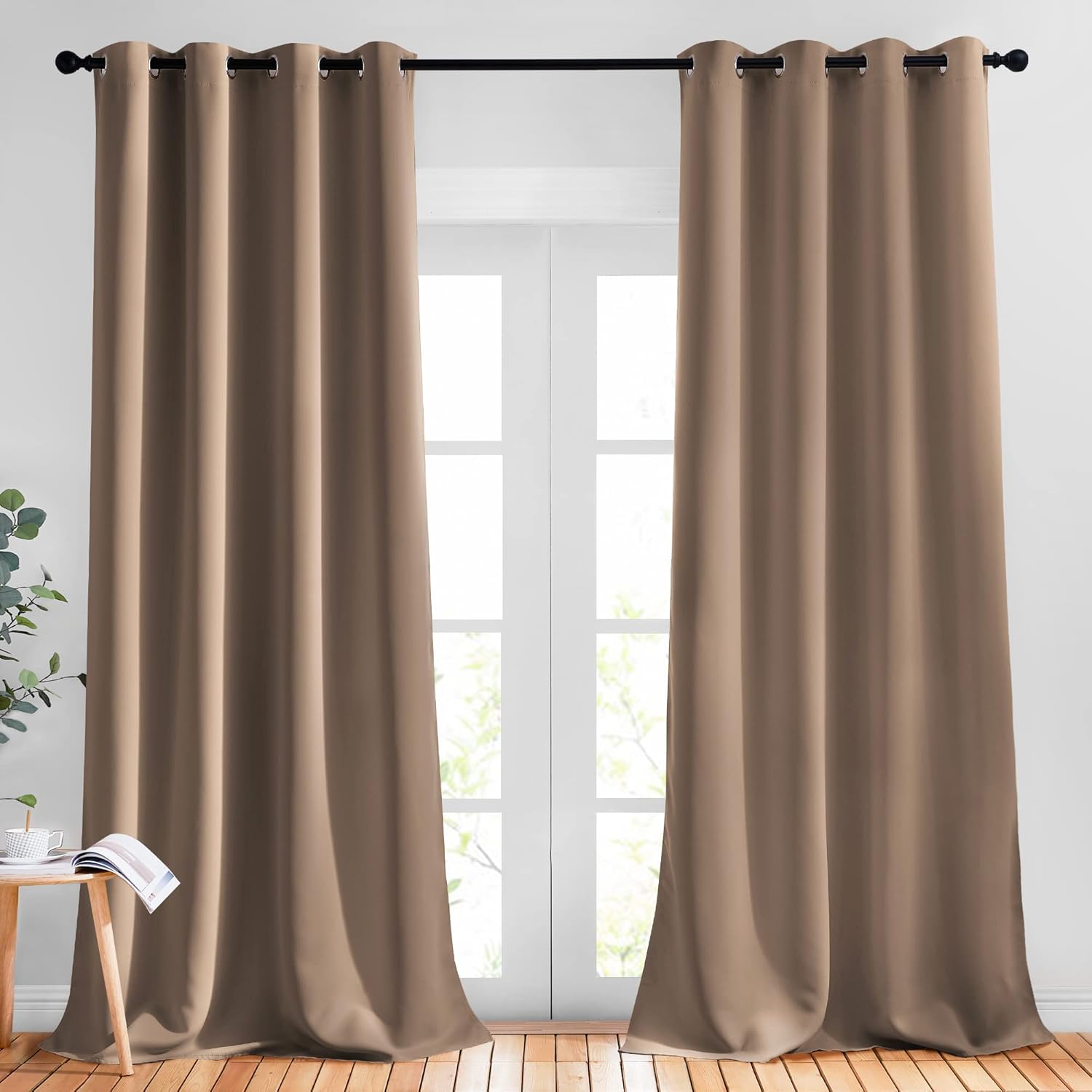 NICETOWN Blackout Curtains - Elegant Thermal Insulated Drapes