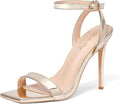 Elisabet Tang Women's Stiletto Heels Square Toe Sandals - Elegant 11cm
