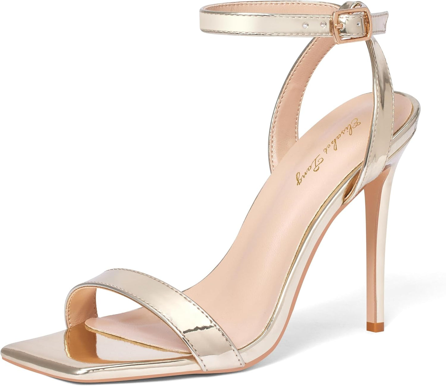 Stylish Women's Stiletto Heels with Adjustable Ankle Strap