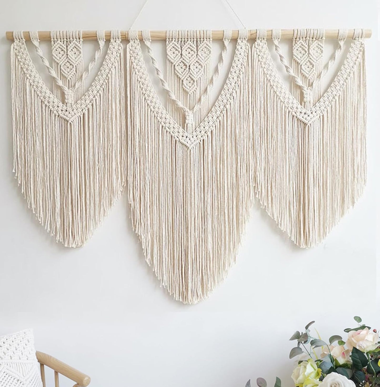 Achart Macrame Wall Hanging Large Boho Wall Decor for Home