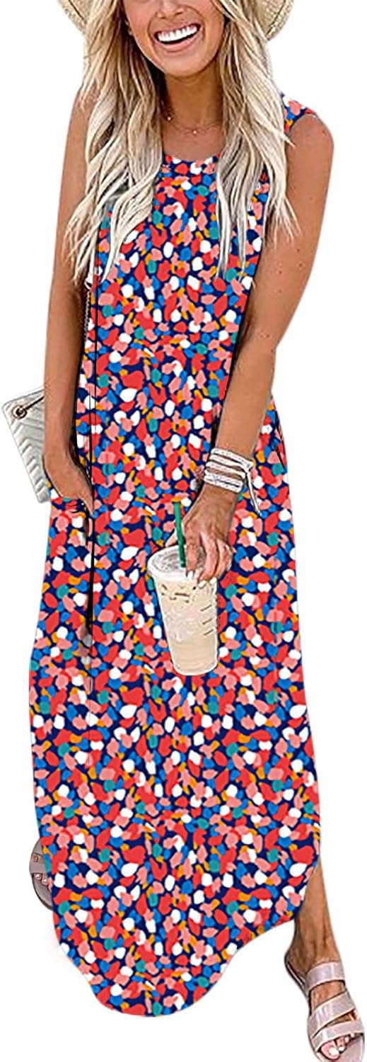 Stylish Women Summer Maxi Dress for Beach and Casual Outfits