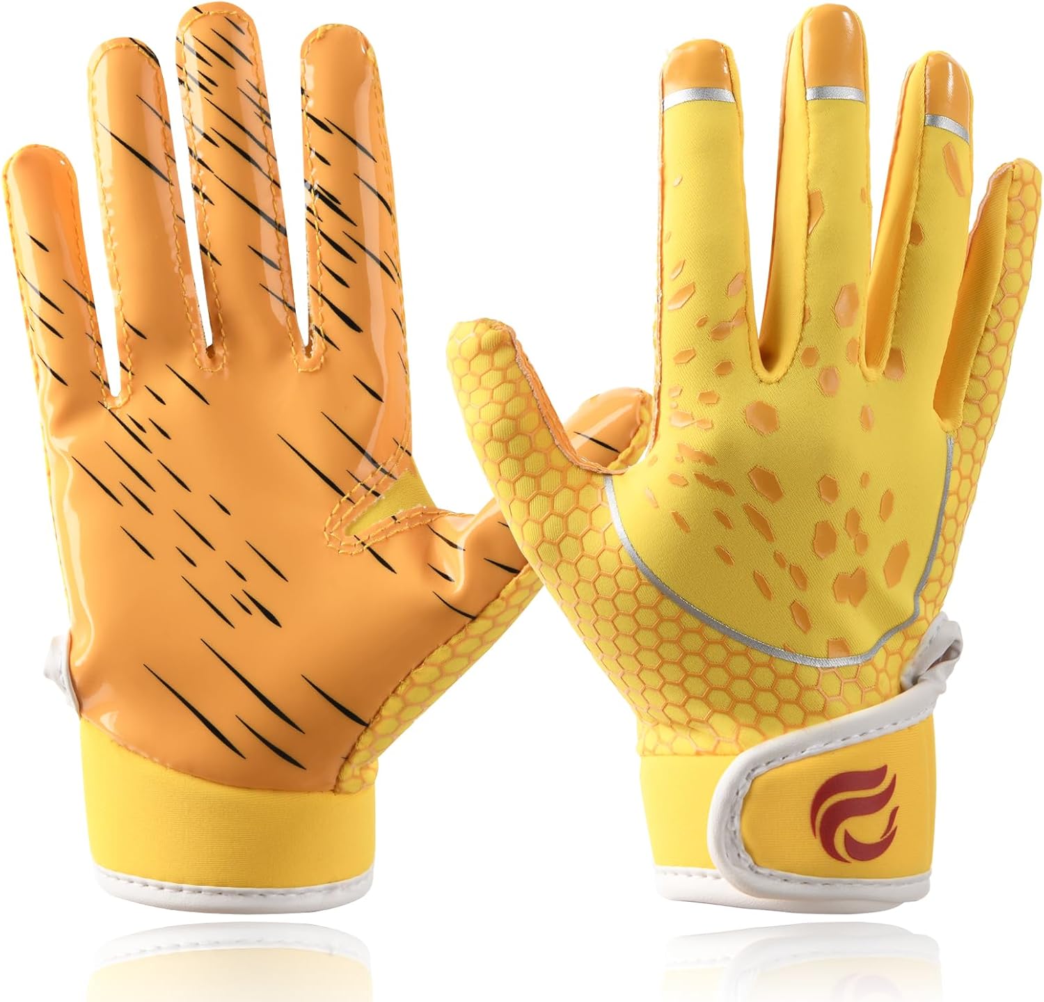 Goporoy Youth Football Gloves: Superior Grip!