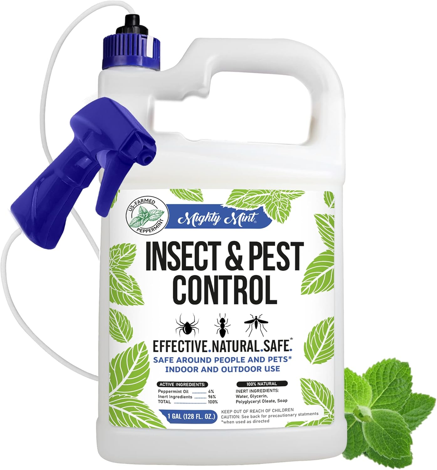 Mighty Mint Gallon Insect and Pest Repellent Natural Spray