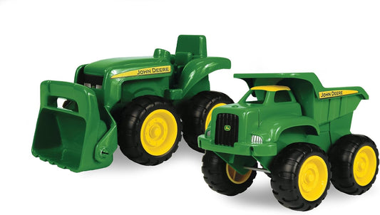 John Deere Sandbox Toys - Dump Truck & Tractor Set, Outdoor Fun!