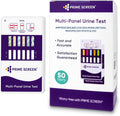 Prime Screen 50 Pack Multi Panel Urine Drug Test - Fast, Accurate
