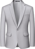 MAGE MALE One Button Suit Jacket for Men: Perfect for Elegant Events