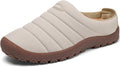 UBFEN Winter Warm Slippers with Fuzzy Plush Lining - Indoor/Outdoor On