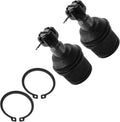 TRQ Front Lower Ball Joint Set Compatible with 2005-2010 Ford Mustang