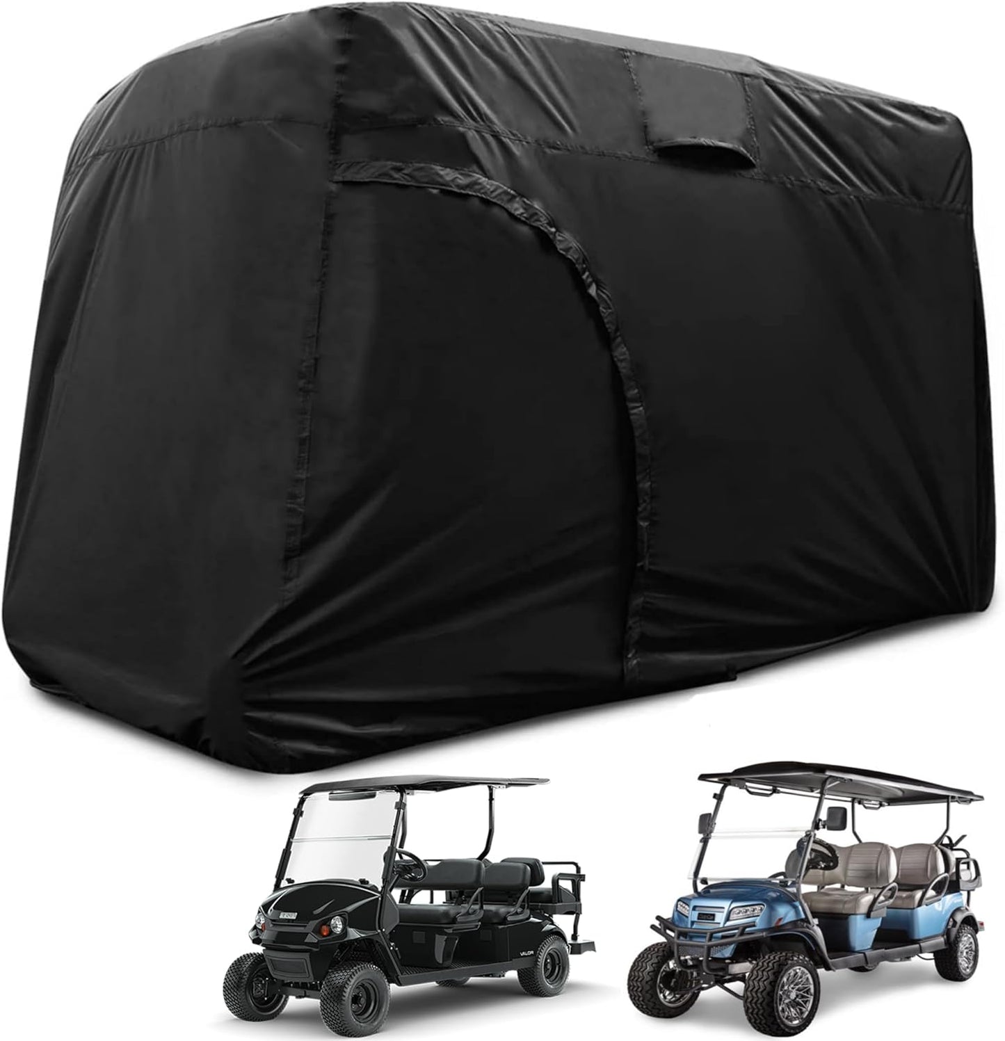 Golf Cart Cover for 2/4/6 Passengers - Waterproof Protection