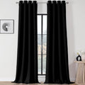 Joydeco Blackout Curtains for Bedroom 120 Inch Long 2 Panels