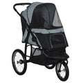 PawHut Pet Stroller for Small and Medium Dogs - Smooth, Foldable