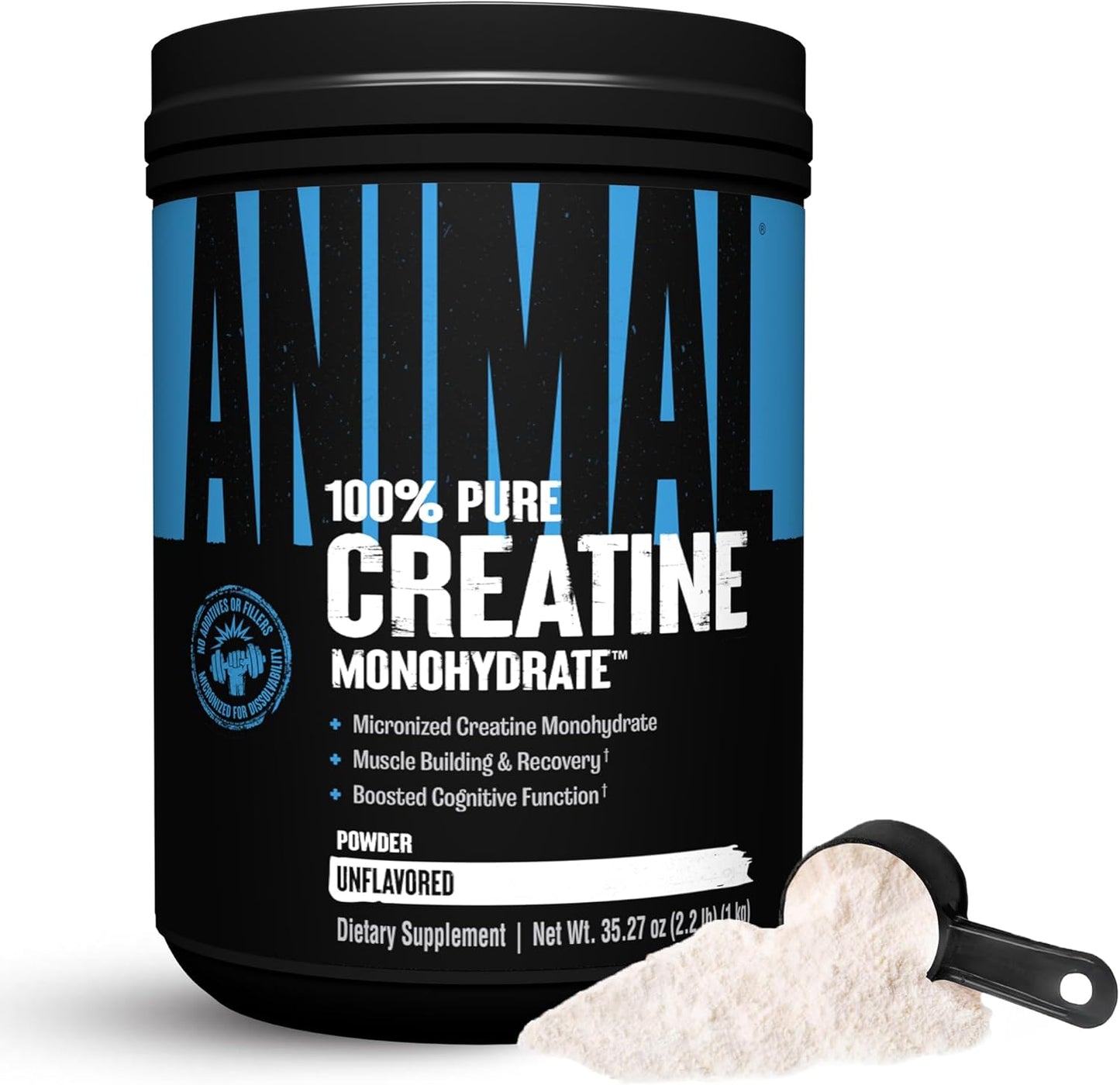 Animal Creatine Monohydrate Powder for Strength and Recovery