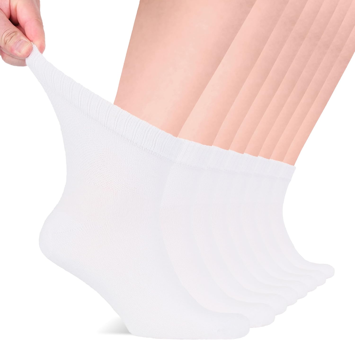 Hugh Ugoli Diabetic Socks for Men - Soft, Breathable Comfort