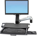 Ergotron StyleView Sit-Stand Combo System with Worksurface - Ergonomic