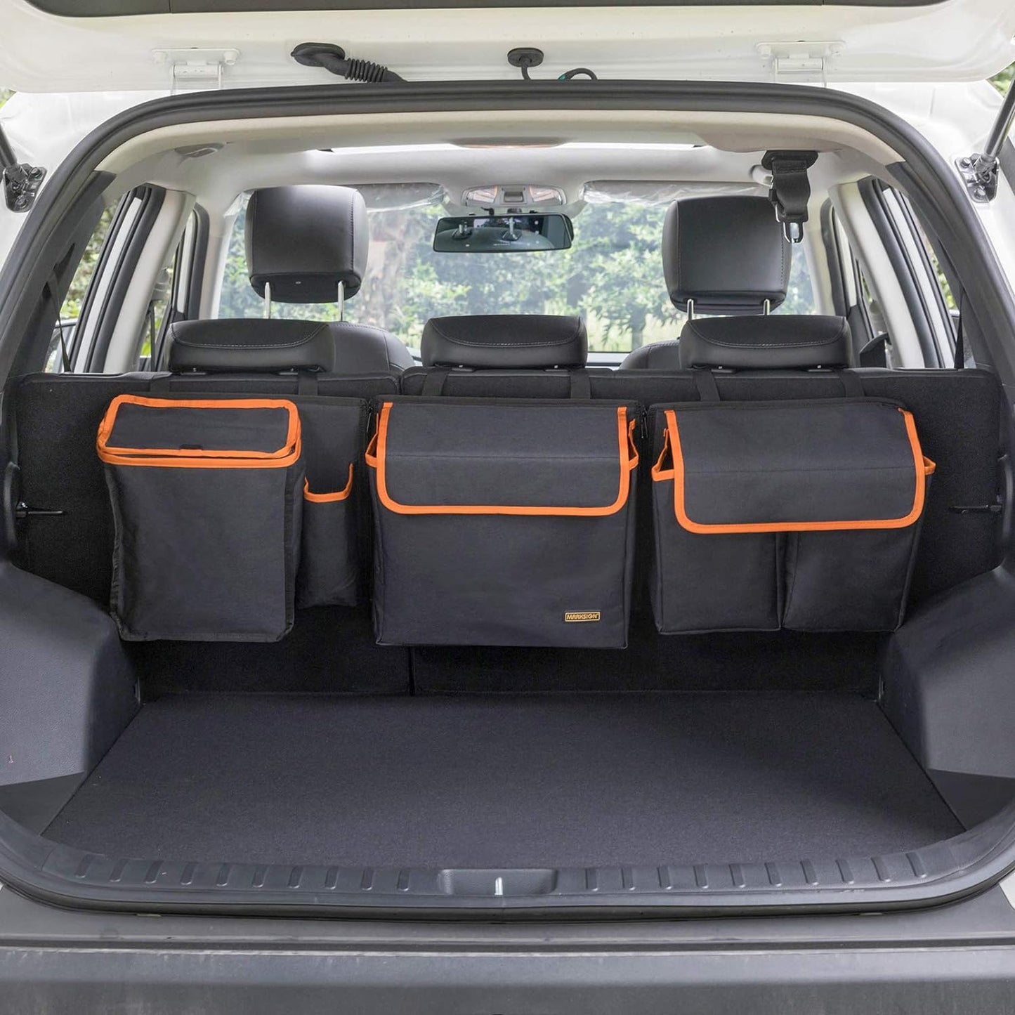 Deluxe Trunk and Backseat Organizer for SUVs & RVs with Cooler