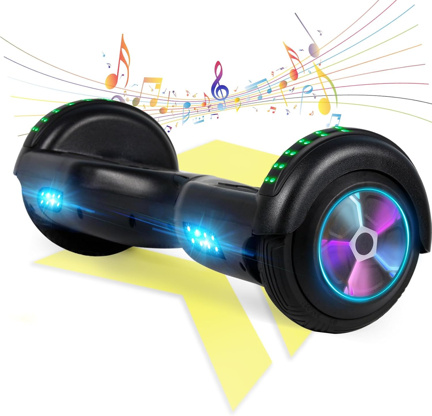 Self Balance Scooter 6.5 with Speaker and LED Lights for Fun