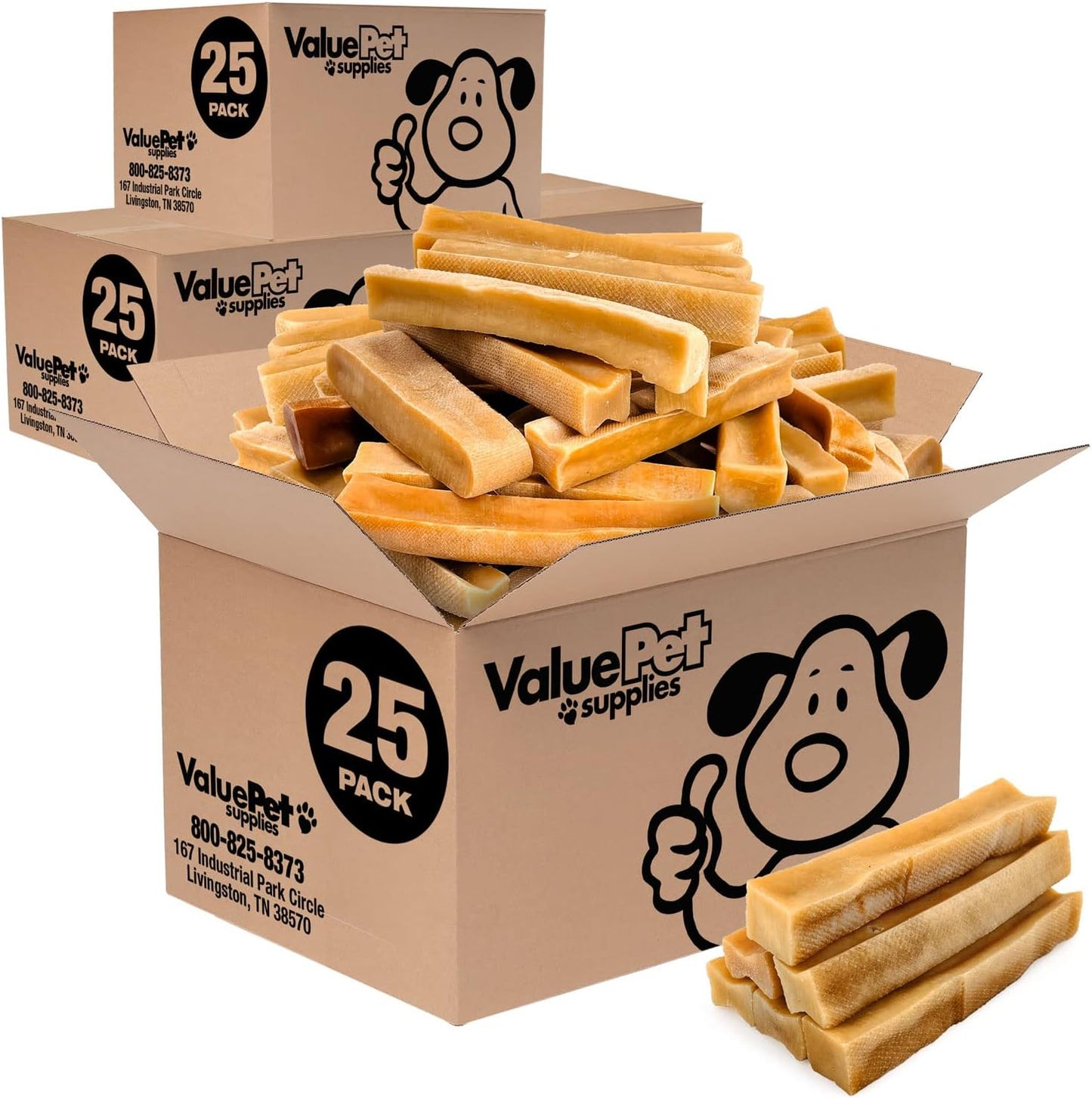 Himalayan Yak Cheese Dog Chews - Long Lasting Natural Treats