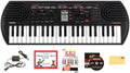 Casio SA-81 44-Key Mini Keyboard Bundle - Portable Beginner Kit