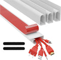 J Channel Cable Raceway Kit - Under-Desk Cable Management for Neat