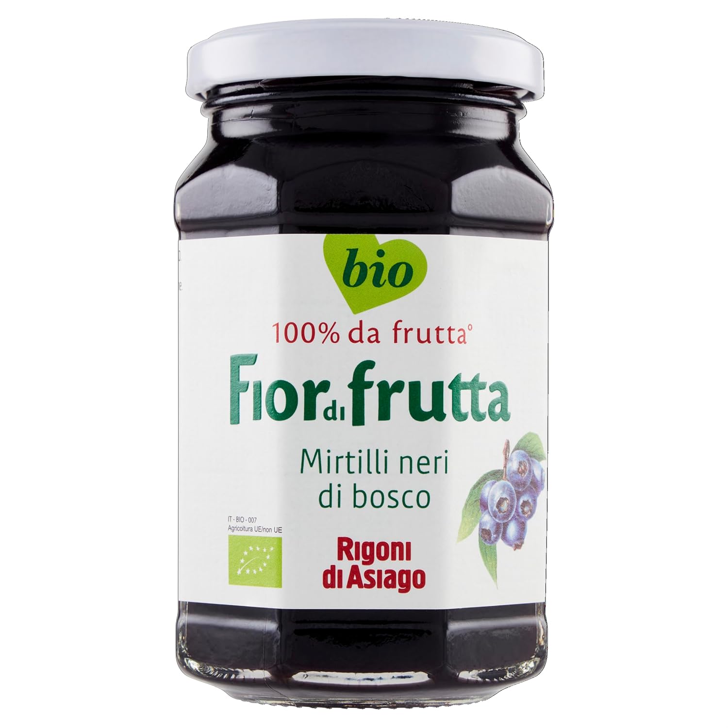 Rigoni di Asiago Fiordifrutta Organic Wild Blueberry Spread 6 Count