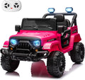 12V Kids Electric Ride On Truck Car Remote Control - Safe 3.5MPH Fun