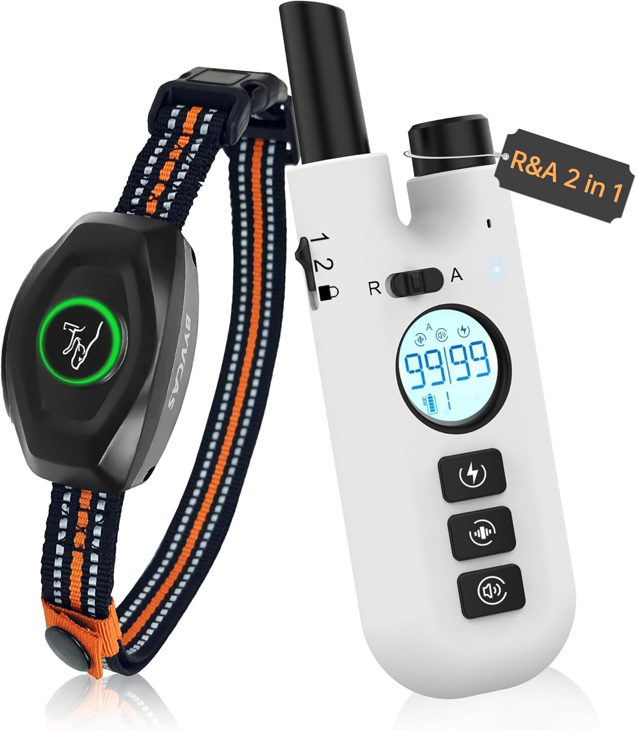 Bark Collar with Remote for Effective Dog Training and Control