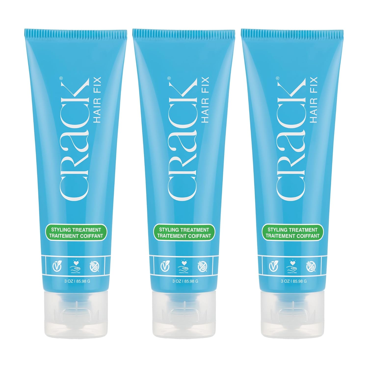 Crack HAIR FIX Styling Treatment - Anti-Frizz Leave-In Cream