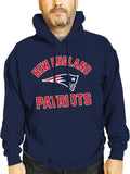 New England Patriots Gameday Hooded Sweatshirt - Warm, Team-Ready