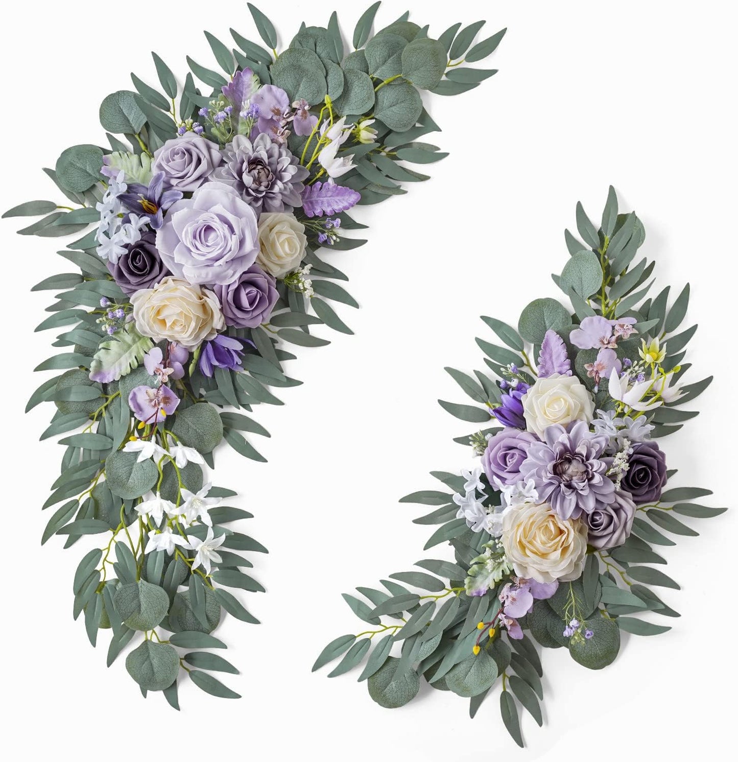 Artificial Purple Wedding Arch Flowers for Stunning Decor