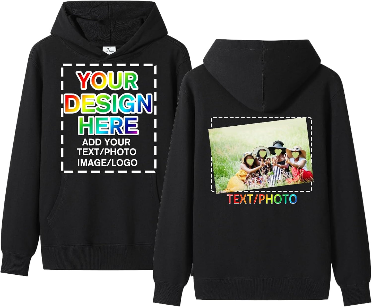 Personalized Photo Hoodie - Unique Custom Design