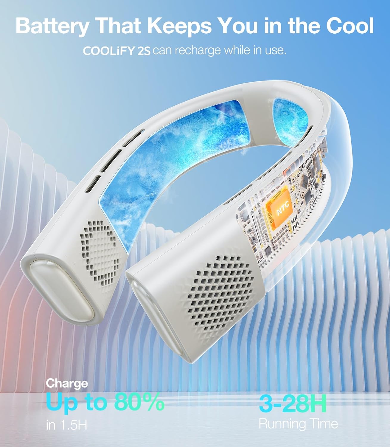 Stay Cool Anywhere with TORRAS Neck AC!