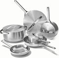 Caraway Stainless Steel Deluxe Cookware Set (16 Piece) - Non Toxic