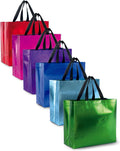 Nush Mix Color Gift Bags Set of 30 Reusable With Handles - Value Pack